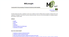Desktop Screenshot of molinsight.net
